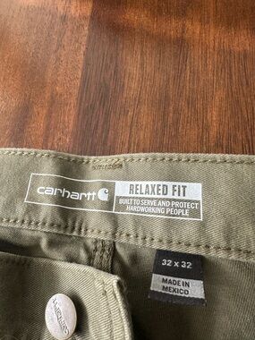 Carhartt Relaxed Fit Chinos — Olive